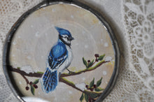 Load image into Gallery viewer, Blue Jay Mini Ornament