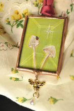 Load image into Gallery viewer, Ladybug + Mushrooms Ornament