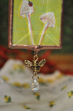 Load image into Gallery viewer, Ladybug + Mushrooms Ornament