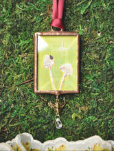Load image into Gallery viewer, Ladybug + Mushrooms Ornament