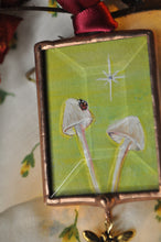 Load image into Gallery viewer, Ladybug + Mushrooms Ornament
