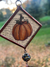 Load image into Gallery viewer, Orange Pumpkin + Orange Hawkweed Chain