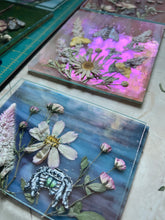 Load image into Gallery viewer, Jumping Spider + Cosmos + Rosebuds