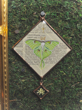Load image into Gallery viewer, Large Luna Ornament - Vtg. Paper
