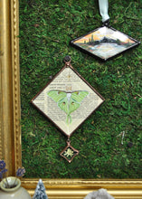 Load image into Gallery viewer, Large Luna Ornament - Vtg. Paper
