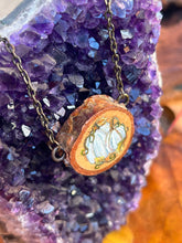 Load image into Gallery viewer, White Pumpkin Duo I Necklace
