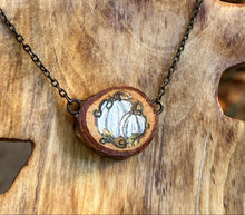 Load image into Gallery viewer, White Pumpkin Duo I Necklace
