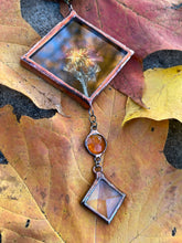 Load image into Gallery viewer, Orange Pumpkin + Orange Hawkweed Chain
