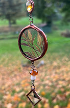 Load image into Gallery viewer, Orange Pumpkin + Leaf Chain
