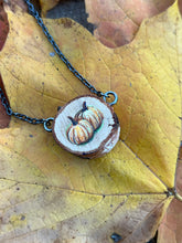Load image into Gallery viewer, Orange Pumpkin Duo Necklace
