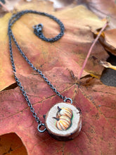 Load image into Gallery viewer, Orange Pumpkin Duo Necklace
