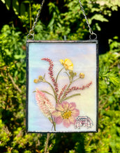 Load image into Gallery viewer, Jumping Spider + Cosmos + Wildflowers
