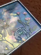 Load image into Gallery viewer, Jumping Spider + Cosmos + Rosebuds
