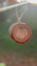 Load and play video in Gallery viewer, White Pumpkin Necklace
